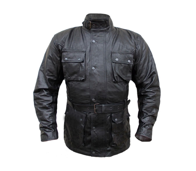 Men Leather Racing Jackets