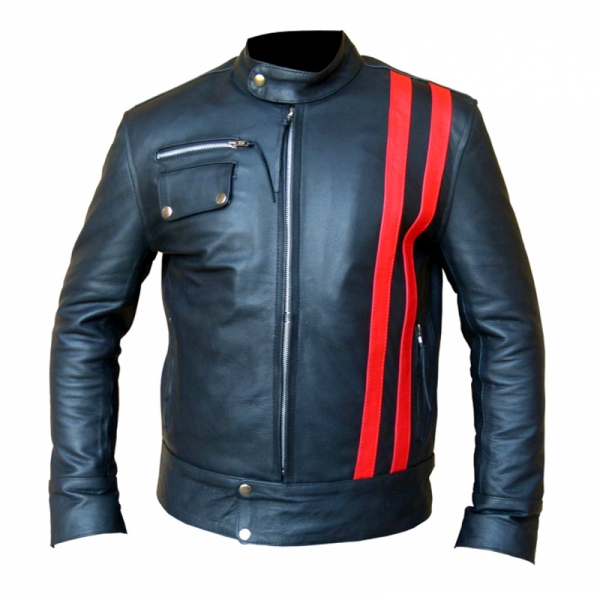 Men Leather Racing Jackets