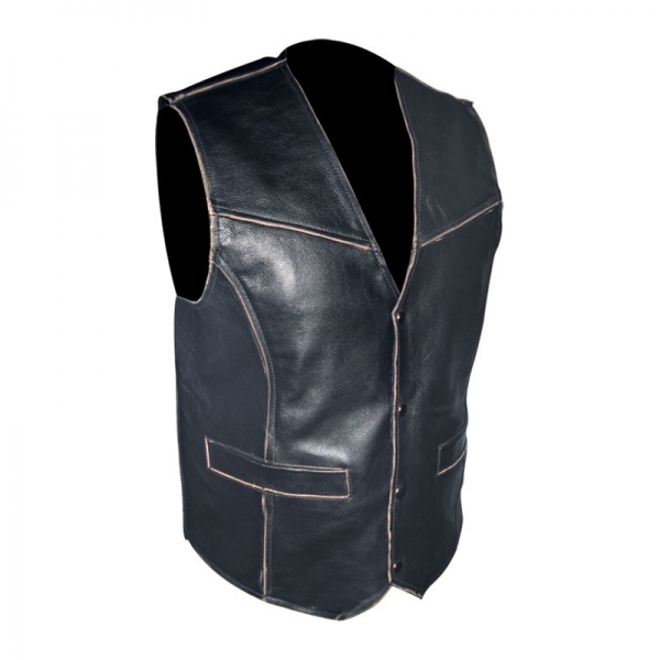 Motorbike Leather vest