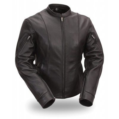Women Leather Racing Jackets