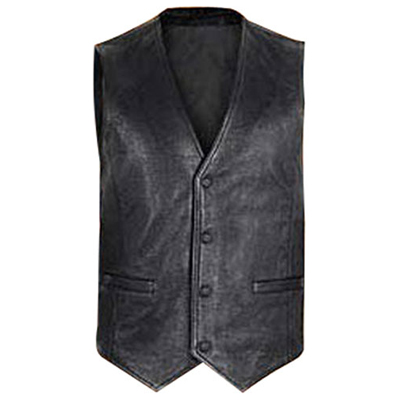 Motorbike Leather vest