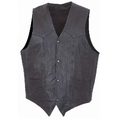 Motorbike Leather vest