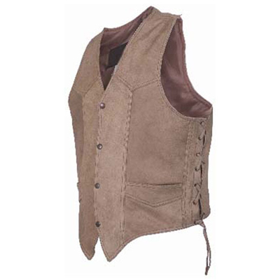 Motorbike Leather vest