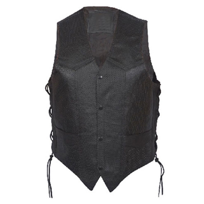 Motorbike Leather vest